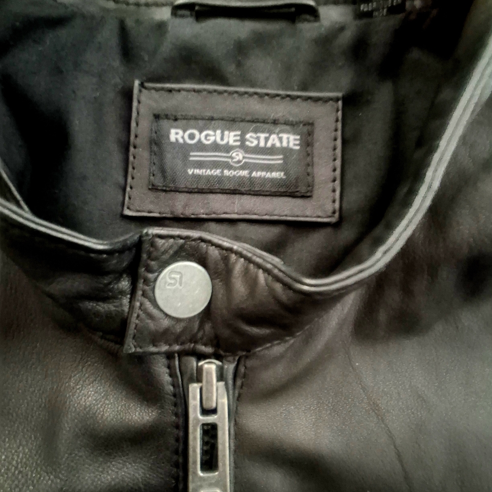 Rogue State Black Bomber Jacket